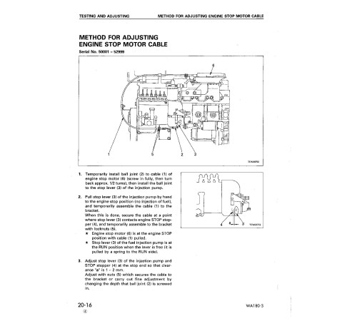 Komatsu WA180-3 (SN from 50001) 4WD Wheeled Loaders (Japan) Workshop Manual (SEBM005804) Komatsu WA180-3 (SN from 50001) 4WD Wheeled Loaders (Japan) Workshop Manual (SEBM005804)