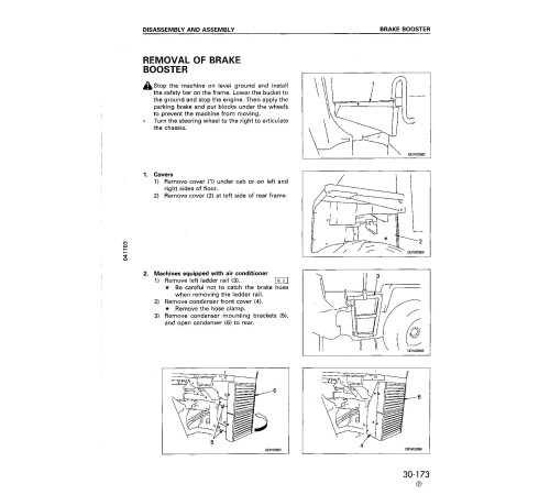 Komatsu WA180-3 (SN from 50001) 4WD Wheeled Loaders (Japan) Workshop Manual (SEBM005804) Komatsu WA180-3 (SN from 50001) 4WD Wheeled Loaders (Japan) Workshop Manual (SEBM005804)