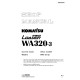 Komatsu WA320-3 (SN from 50001) 4WD Wheeled Loaders (Japan) Workshop Manual (SEBM006006)