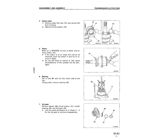 Komatsu WA320-3 (SN from 50001) 4WD Wheeled Loaders (Japan) Workshop Manual (SEBM006006) Komatsu WA320-3 (SN from 50001) 4WD Wheeled Loaders (Japan) Workshop Manual (SEBM006006)