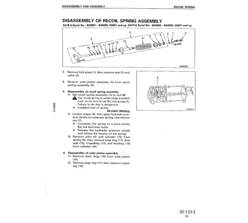 Komatsu D41E-6 and D41P-6 (SN:B20001-B40000, 50001-) Crawler Dozers (Brazilia) Workshop Manual (SEBM007009) Komatsu D41E-6 and D41P-6 (SN:B20001-B40000, 50001-) Crawler Dozers (Brazilia) Workshop Manual (SEBM007009)