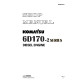 Komatsu S6D170-2, SA6D170-2 and SAA6D170-2 Diesel Engines (Japan) Workshop Manual (SEBM008107)