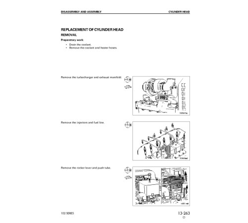 Komatsu 4D102E-1, 6D102E-1, S4D102E-1, S6D102E-1, SA6D102E-1, SAA4D102E-2, SAA6D102E-2 Diesel Engines Shop Manual (SEBM010023) Komatsu 4D102E-1, 6D102E-1, S4D102E-1, S6D102E-1, SA6D102E-1, SAA4D102E-2, SAA6D102E-2 Diesel Engines Shop Manual (SEBM010023)