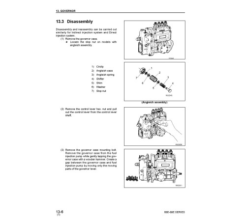 Komatsu 2D68E-3,3D68E-3,3D74E-3,3D78AE-3,3D82(A)E-3,3D84E-3,3D88E-3,4D82E-3,4D84E-3,4D88E-3 Diesel Engine Shop Manual (SEBM011501) Komatsu 2D68E-3,3D68E-3,3D74E-3,3D78AE-3,3D82(A)E-3,3D84E-3,3D88E-3,4D82E-3,4D84E-3,4D88E-3 Diesel Engine Shop Manual (SEBM011501)