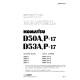 Komatsu D50A-17, D50P-17, D53A-17 and D53P-17 Crawler Dozers (Japan) Workshop Manual (SEBM01301707)