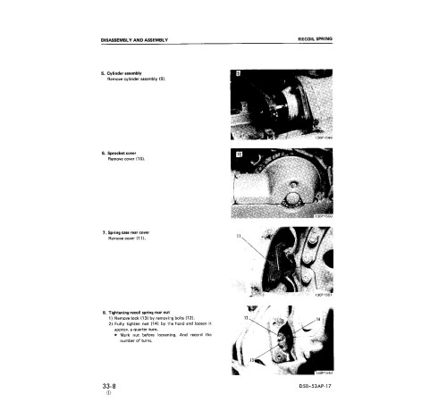 Komatsu D50A-17, D50P-17, D53A-17 and D53P-17 Crawler Dozers (Japan) Workshop Manual (SEBM01301707) Komatsu D50A-17, D50P-17, D53A-17 and D53P-17 Crawler Dozers (Japan) Workshop Manual (SEBM01301707)