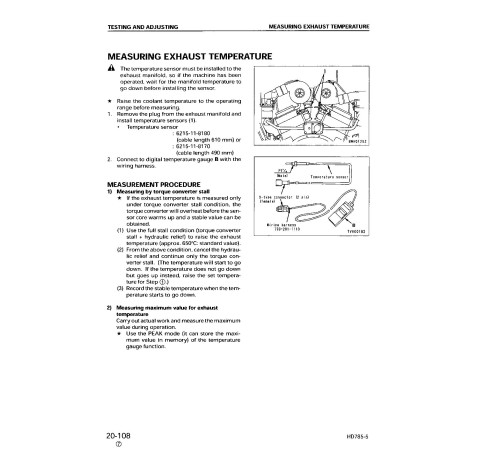 Komatsu HD785-5 (SN from 04001) and HD985-5 (SN from 01021) Rigid Dump Trucks (Japan) Workshop Manual (SEBM013917) Komatsu HD785-5 (SN from 04001) and HD985-5 (SN from 01021) Rigid Dump Trucks (Japan) Workshop Manual (SEBM013917)