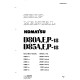 Komatsu D80A-18, D80E-18, D80P-18, D85A-18, D85E-18 and D85P-18 Crawler Dozers (Japan) Workshop Manual (SEBM0150C05)