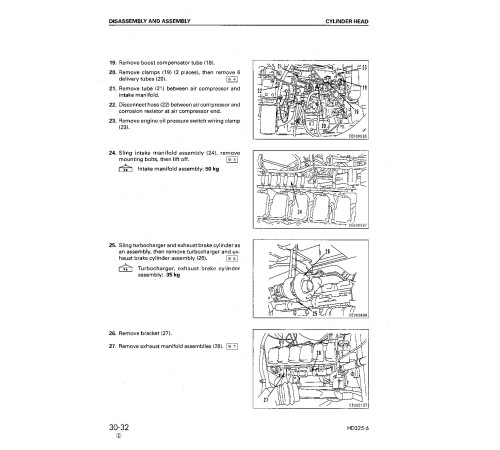 Komatsu HD325-6 (SN:05680-), HD325-6W (SN:05706-), HD405-6 (SN:01055-) Rigid Dump Trucks (Japan) Workshop Manual (SEBM015115) Komatsu HD325-6 (SN:05680-), HD325-6W (SN:05706-), HD405-6 (SN:01055-) Rigid Dump Trucks (Japan) Workshop Manual (SEBM015115)