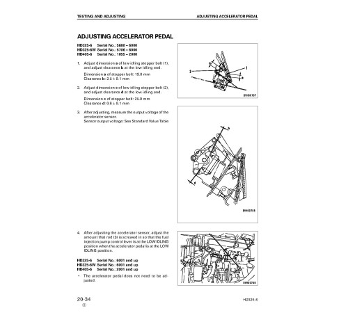 Komatsu HD325-6 (SN:05680-), HD325-6W (SN:05706-), HD405-6 (SN:01055-) Rigid Dump Trucks (Japan) Workshop Manual (SEBM015115) Komatsu HD325-6 (SN:05680-), HD325-6W (SN:05706-), HD405-6 (SN:01055-) Rigid Dump Trucks (Japan) Workshop Manual (SEBM015115)