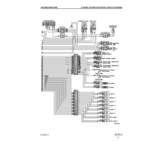 Komatsu D155AX-5 (SN: 70001-76000) Crawler Dozers (Japan) Workshop Manual (SEBM016204) Komatsu D155AX-5 (SN: 70001-76000) Crawler Dozers (Japan) Workshop Manual (SEBM016204)