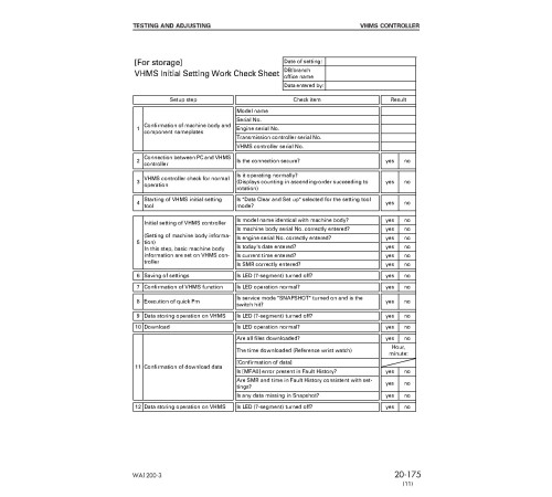 Komatsu WA1200-3 and WA1200-3-A 4WD Wheeled Loaders (Japan) Workshop Manual (SEBM018225) Komatsu WA1200-3 and WA1200-3-A 4WD Wheeled Loaders (Japan) Workshop Manual (SEBM018225)