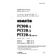 Komatsu PC100-5 (SN:28001-), PC120-5 (SN:30001-), PC120-5 MIGHTY (SN: 36601-) Crawler Excavators Workshop Manual (SEBM02020508)