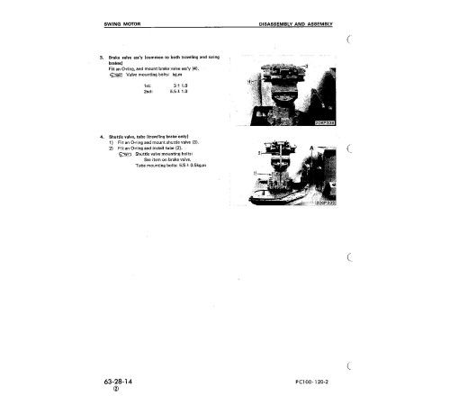 Komatsu PC100-2 (SN: 13001-), PC100L-2 (SN: 11001-), PC120-2 (SN: 14001-) Crawler Excavators Workshop Manual (SEBM0202B03) Komatsu PC100-2 (SN: 13001-), PC100L-2 (SN: 11001-), PC120-2 (SN: 14001-) Crawler Excavators Workshop Manual (SEBM0202B03)