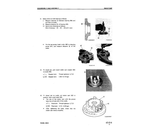 Komatsu PC200(LC)-3, PC210(LC)-3, PC220(LC)-3, PC240(LC)-3 and PC240NLC-3 Crawler Excavators Workshop Manual (SEBM02050309) Komatsu PC200(LC)-3, PC210(LC)-3, PC220(LC)-3, PC240(LC)-3 and PC240NLC-3 Crawler Excavators Workshop Manual (SEBM02050309)