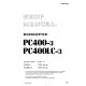 Komatsu PC400-3 and PC400LC-3 (SN from 11001) Crawler Excavators (Japan) Workshop Manual (SEBM02080307)