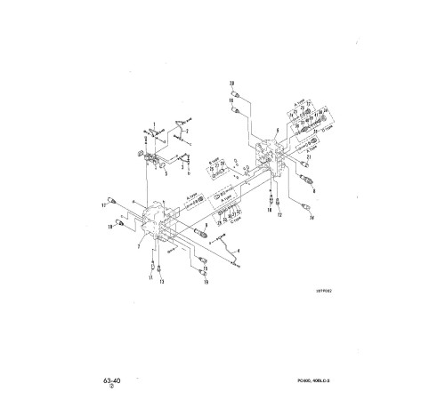 Komatsu PC400-3 and PC400LC-3 (SN from 11001) Crawler Excavators (Japan) Workshop Manual (SEBM02080307) Komatsu PC400-3 and PC400LC-3 (SN from 11001) Crawler Excavators (Japan) Workshop Manual (SEBM02080307)