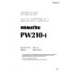 Komatsu PW210-1 (SN from 10001) Wheeled Excavators (Japan) Workshop Manual (SEBM020K0102)
