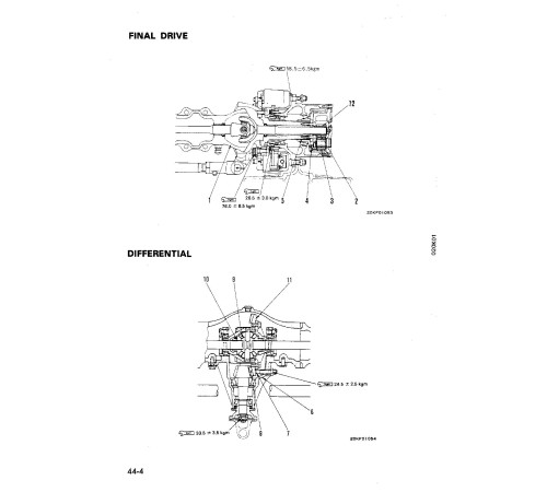 Komatsu PW210-1 (SN from 10001) Wheeled Excavators (Japan) Workshop Manual (SEBM020K0102) Komatsu PW210-1 (SN from 10001) Wheeled Excavators (Japan) Workshop Manual (SEBM020K0102)