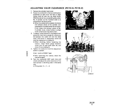 Komatsu PC05-6(SN:11301-), PC07-1(SN:10001-), PC10-6(SN:10501-), PC15-2(SN:10001-) Crawler Excavator Shop Manual (SEBM020M0604) Komatsu PC05-6(SN:11301-), PC07-1(SN:10001-), PC10-6(SN:10501-), PC15-2(SN:10001-) Crawler Excavator Shop Manual (SEBM020M0604)
