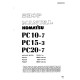 Komatsu PC10-7 (SN:25001-), PC15-3 (SN:05001-), PC20-7 (SN:35001-) Crawler Excavators (Japan) Workshop Manual (SEBM020P0703)