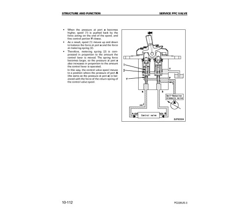 Komatsu PC228US-3 and PC228USLC-3 (SN: 20001-30000) Crawler Excavators (Japan) Workshop Manual (SEBM023104) Komatsu PC228US-3 and PC228USLC-3 (SN: 20001-30000) Crawler Excavators (Japan) Workshop Manual (SEBM023104)
