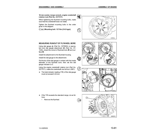 Komatsu SA6D114E-2 and SAA6D114E-2 Diesel Engines (Japan) Workshop Manual (SEBM024606) Komatsu SA6D114E-2 and SAA6D114E-2 Diesel Engines (Japan) Workshop Manual (SEBM024606)