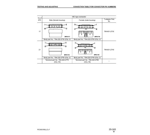 Komatsu PC300-7,PC300LC-7 (SN:40001-50000), PC350-7, PC350LC-7 (SN:20001-30000) Crawler Excavators Workshop Manual (SEBM025811) Komatsu PC300-7,PC300LC-7 (SN:40001-50000), PC350-7, PC350LC-7 (SN:20001-30000) Crawler Excavators Workshop Manual (SEBM025811)