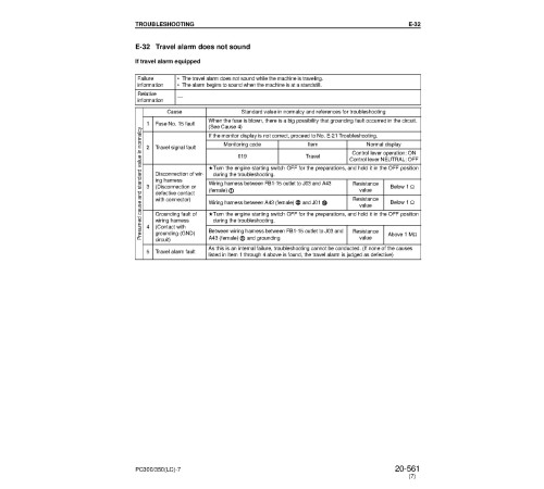 Komatsu PC300-7,PC300LC-7 (SN:40001-50000), PC350-7, PC350LC-7 (SN:20001-30000) Crawler Excavators Workshop Manual (SEBM025811) Komatsu PC300-7,PC300LC-7 (SN:40001-50000), PC350-7, PC350LC-7 (SN:20001-30000) Crawler Excavators Workshop Manual (SEBM025811)