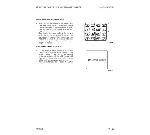 Komatsu PC1250-7, PC1250LC-7 and PC1250SP-7 (SN: 20001-) Crawler Excavators (Japan) Workshop Manual (SEBM027311) Komatsu PC1250-7, PC1250LC-7 and PC1250SP-7 (SN: 20001-) Crawler Excavators (Japan) Workshop Manual (SEBM027311)