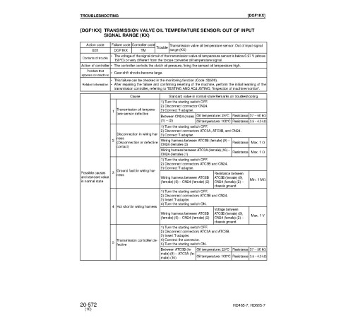 Komatsu HD465-7 and HD605-7 (SN from 07001) Rigid Dump Trucks (Japan) Workshop Manual (SEBM027616) Komatsu HD465-7 and HD605-7 (SN from 07001) Rigid Dump Trucks (Japan) Workshop Manual (SEBM027616)