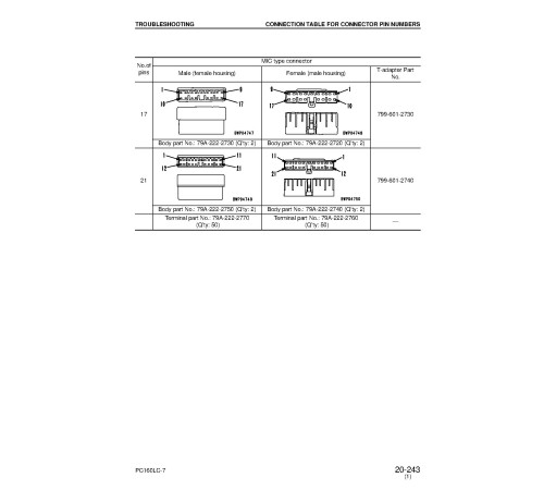 Komatsu PC160LC-7 (SN from 10001) Crawler Excavators (Japan) Workshop Manual (SEBM028606) Komatsu PC160LC-7 (SN from 10001) Crawler Excavators (Japan) Workshop Manual (SEBM028606)