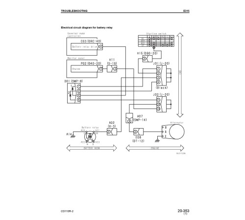 Komatsu CD110R-2 (SN from 01501) Tracked Dump Trucks (Japan) Workshop Manual (SEBM030003) Komatsu CD110R-2 (SN from 01501) Tracked Dump Trucks (Japan) Workshop Manual (SEBM030003)