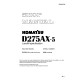 Komatsu D275AX-5 Landfill specification (SN from 20001) Crawler Dozers (Japan) Workshop Manual (SEBM032700)