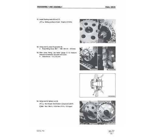 Komatsu D21A-8 (SN: 83001-90000) and D21P-8 (SN: 83001-90000) Crawler Dozers (Japan) Workshop Manual (SEBM033605) Komatsu D21A-8 (SN: 83001-90000) and D21P-8 (SN: 83001-90000) Crawler Dozers (Japan) Workshop Manual (SEBM033605)