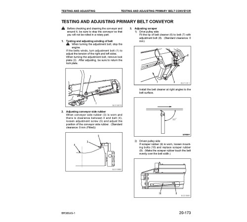 Komatsu BR380JG-1 (SN: 01001-02000) Mobile Crushers (Japan) Workshop Manual (SEBM034104) Komatsu BR380JG-1 (SN: 01001-02000) Mobile Crushers (Japan) Workshop Manual (SEBM034104)