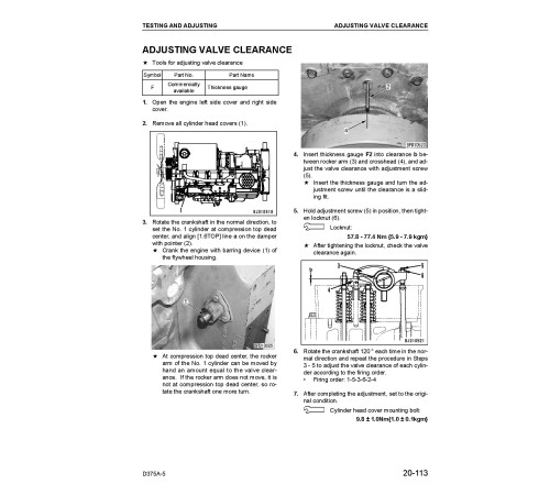 Komatsu D375A-5 (SN: 18052-18199) Crawler Dozers (Japan) Workshop Manual (SEBM036103) Komatsu D375A-5 (SN: 18052-18199) Crawler Dozers (Japan) Workshop Manual (SEBM036103)