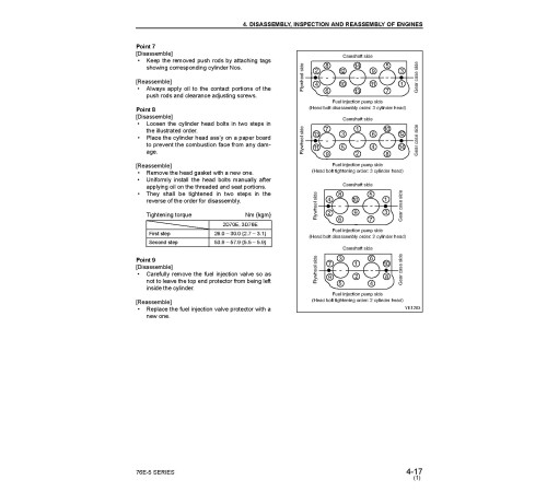 Komatsu 2D70E-5 and 3D76E-5 Diesel Engines (Japan) Workshop Manual (SEBM037701) Komatsu 2D70E-5 and 3D76E-5 Diesel Engines (Japan) Workshop Manual (SEBM037701)