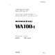 Komatsu WA100-1 (SN from 10001) 4WD Wheeled Loaders (Japan) Workshop Manual (SEBM04160105)