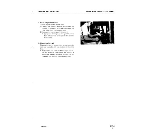 Komatsu WA100-1 (SN from 10001) 4WD Wheeled Loaders (Japan) Workshop Manual (SEBM04160105)