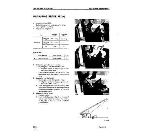Komatsu WA450-1 and WA450-1-L 4WD Wheeled Loaders (Japan) Workshop Manual (SEBMA4210108) Komatsu WA450-1 and WA450-1-L 4WD Wheeled Loaders (Japan) Workshop Manual (SEBMA4210108)