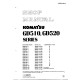 Komatsu GD510R-1,GD511A/R-1,GD513A/R-1,GD515A-1,GD521A/R-1,GD522A-1,GD523A/R-1,GD525A-1 Motor Grader (Japan) Shop Manual (SEBMG5250107)