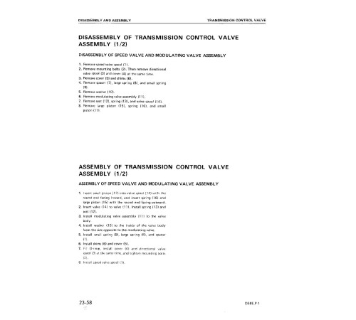 Komatsu D58E-1, D58E-1A, D58E-1B, D58P-1 and D58P-1B Crawler Dozers (Japan) Workshop Manual (SEBMU1340106) Komatsu D58E-1, D58E-1A, D58E-1B, D58P-1 and D58P-1B Crawler Dozers (Japan) Workshop Manual (SEBMU1340106)