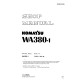 Komatsu WA380-1 (SN from 10001) 4WD Wheeled Loaders (Japan) Workshop Manual (SEBMU4230106)