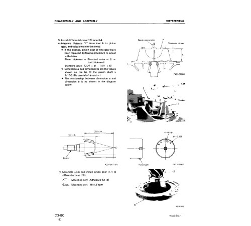 Komatsu WA380-1 (SN from 10001) 4WD Wheeled Loaders (Japan) Workshop Manual (SEBMU4230106) Komatsu WA380-1 (SN from 10001) 4WD Wheeled Loaders (Japan) Workshop Manual (SEBMU4230106)