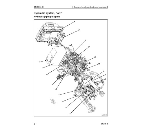 Komatsu WA380-6 (SN from 65001) 4WD Wheeled Loaders Workshop Manual (SEN00114-05)