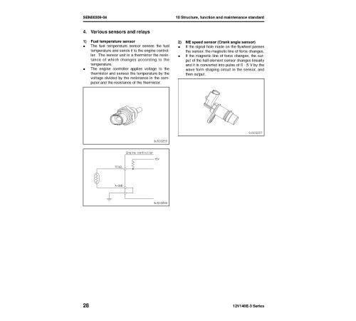 Komatsu SAA12V140E-3 Diesel Engines (Japan) Workshop Manual (SEN00291-14) Komatsu SAA12V140E-3 Diesel Engines (Japan) Workshop Manual (SEN00291-14)
