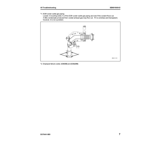 Komatsu D275AX-5 (SN from 30001) Crawler Dozers (Japan) Workshop Manual (SEN00919-14) Komatsu D275AX-5 (SN from 30001) Crawler Dozers (Japan) Workshop Manual (SEN00919-14)