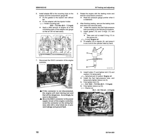 Komatsu D375A-5 (SN from 50001) Crawler Dozers (Japan) Workshop Manual (SEN00986-11) Komatsu D375A-5 (SN from 50001) Crawler Dozers (Japan) Workshop Manual (SEN00986-11)