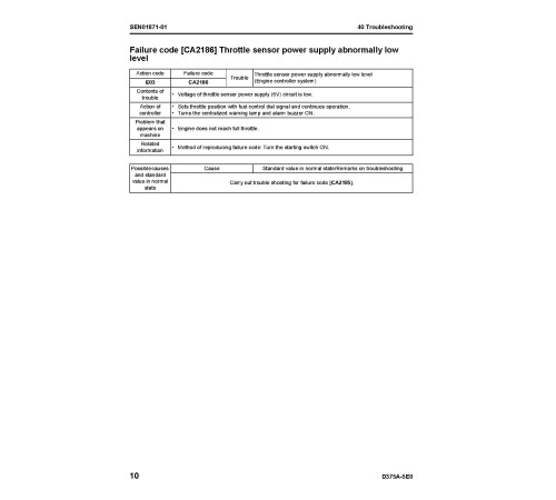 Komatsu D375A-5 (SN from 50001) Crawler Dozers (Japan) Workshop Manual (SEN00986-11) Komatsu D375A-5 (SN from 50001) Crawler Dozers (Japan) Workshop Manual (SEN00986-11)